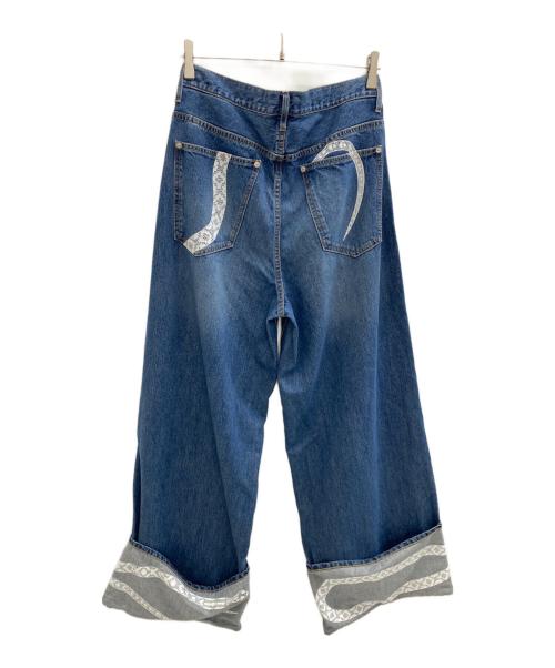 soerte（ソエルテ）soerte (ソエルテ) デニムパンツ インディゴ サイズ:SIZE 3の古着・服飾アイテム