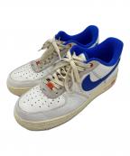 NIKEナイキ）の古着「AIR FORCE1」｜ホワイト×ブルー