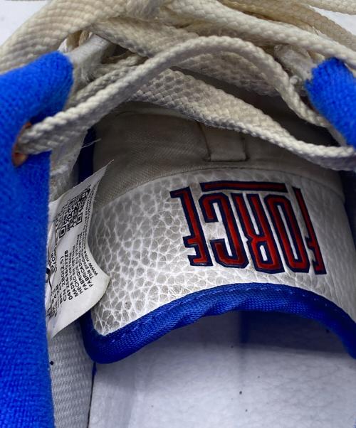 NIKE（ナイキ）NIKE (ナイキ) AIR FORCE1 ホワイト×ブルー サイズ:US11の古着・服飾アイテム