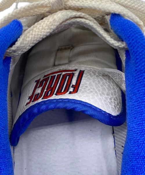 NIKE（ナイキ）NIKE (ナイキ) AIR FORCE1 ホワイト×ブルー サイズ:US11の古着・服飾アイテム