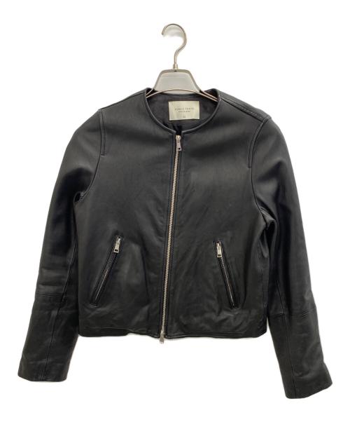 PUBLIC TOKYO（パブリックトウキョウ）PUBLIC TOKYO (パブリックトウキョウ) レザージャケット ブラック サイズ:01の古着・服飾アイテム