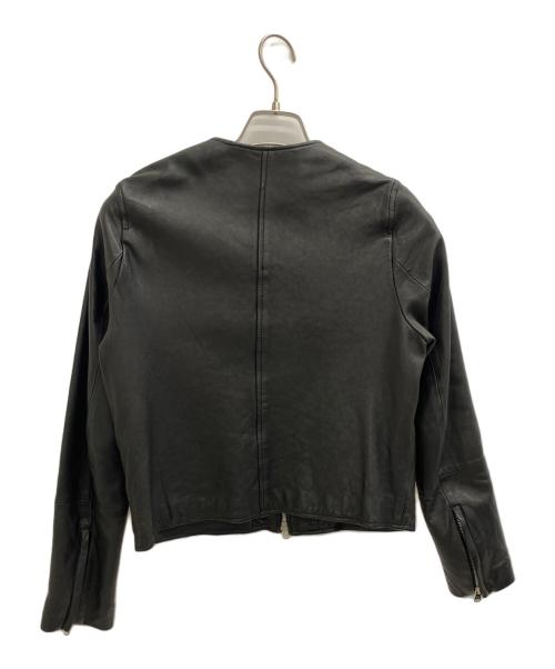 PUBLIC TOKYO（パブリックトウキョウ）PUBLIC TOKYO (パブリックトウキョウ) レザージャケット ブラック サイズ:01の古着・服飾アイテム