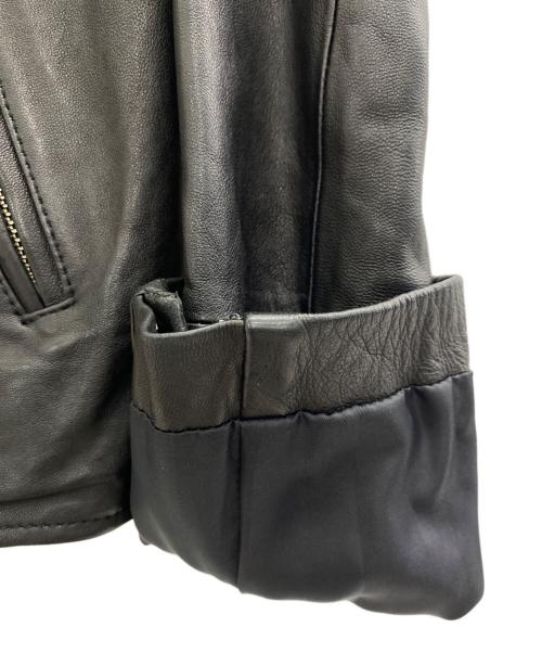 PUBLIC TOKYO（パブリックトウキョウ）PUBLIC TOKYO (パブリックトウキョウ) レザージャケット ブラック サイズ:01の古着・服飾アイテム
