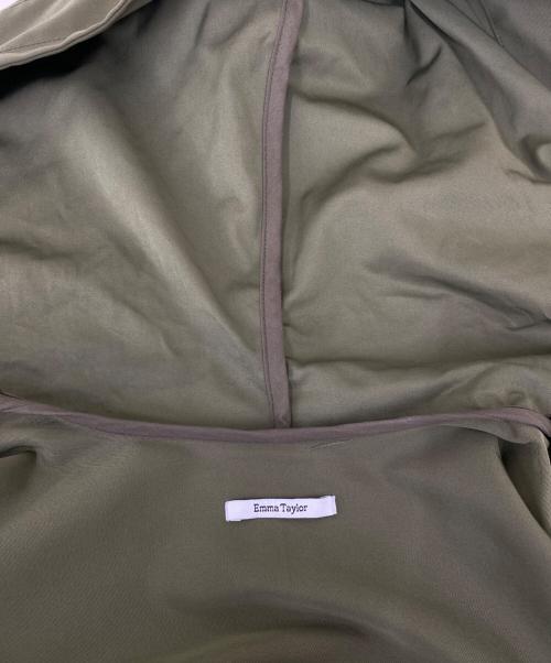 Emma Taylor（エマテイラー）Emma Taylor (エマテイラー) ミリタリーフーデッドコート カーキ サイズ:38の古着・服飾アイテム