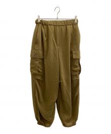 SACRA（サクラ）の古着「ミリタリーイージーカーゴパンツ」｜オリーブ