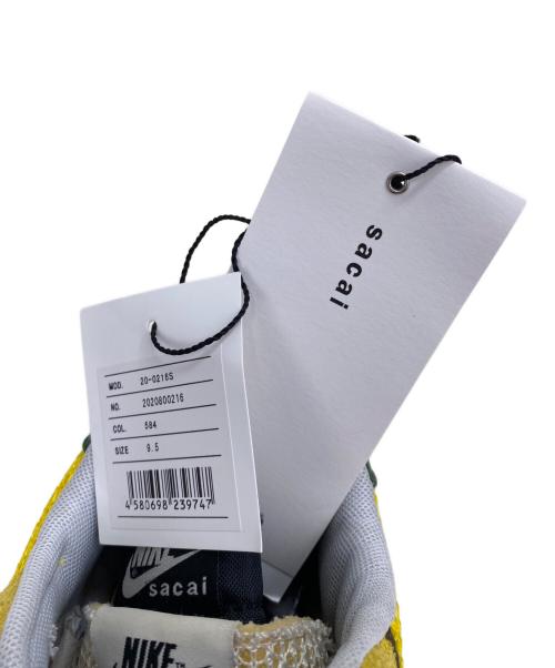 NIKE（ナイキ）NIKE (ナイキ) sacai (サカイ) スニーカー グリーン×イエロー サイズ:27.5の古着・服飾アイテム