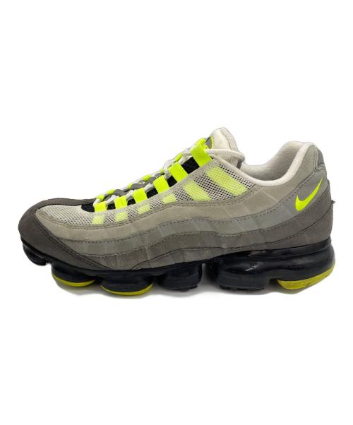 NIKE（ナイキ）NIKE (ナイキ) AIR VAPORMAX グレー×グリーン サイズ:27の古着・服飾アイテム
