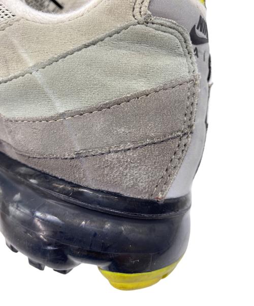 NIKE（ナイキ）NIKE (ナイキ) AIR VAPORMAX グレー×グリーン サイズ:27の古着・服飾アイテム