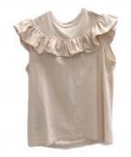 MIU MIUミュウミュウ）の古着「ノースリーブカットソー」｜ピンク