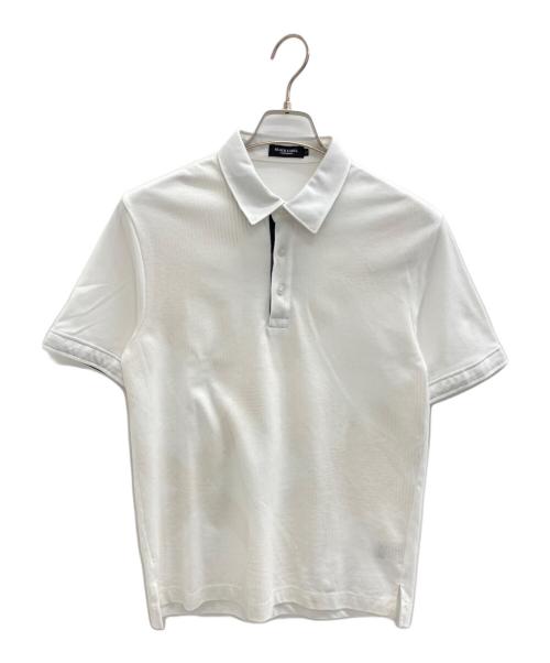 BLACK LABEL CRESTBRIDGE（ブラックレーベル クレストブリッジ）BLACK LABEL CRESTBRIDGE (ブラックレーベル クレストブリッジ) ヘンリーネックシャツ ホワイト サイズ:Mの古着・服飾アイテム