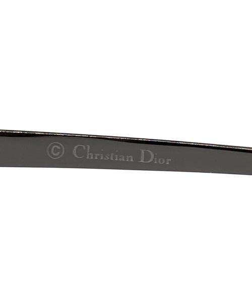 Christian Dior（クリスチャン ディオール）Christian Dior (クリスチャン ディオール) 伊達眼鏡 ブラックの古着・服飾アイテム