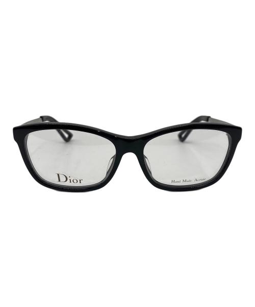 Christian Dior（クリスチャン ディオール）Christian Dior (クリスチャン ディオール) 伊達眼鏡 ブラックの古着・服飾アイテム