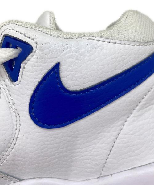 NIKE（ナイキ）NIKE (ナイキ) FLIGHT LEGACY ホワイト×ブルー サイズ:25cmの古着・服飾アイテム