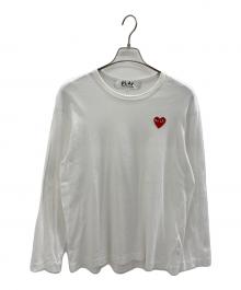 COMME des GARCONS（コムデギャルソン）の古着「長袖カットソー」｜ホワイト