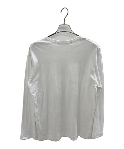 COMME des GARCONS（コムデギャルソン）COMME des GARCONS (コムデギャルソン) 長袖カットソー ホワイト サイズ:SIZE XLの古着・服飾アイテム