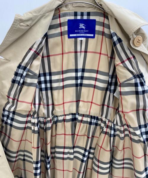 BURBERRY BLUE LABEL（バーバリーロンドンブルーレーベル）BURBERRY BLUE LABEL (バーバリーロンドンブルーレーベル) トレンチコート ベージュ サイズ:SIZE 38の古着・服飾アイテム