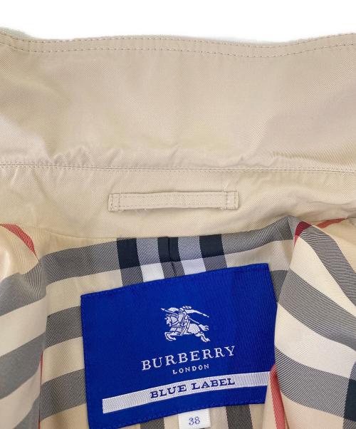 BURBERRY BLUE LABEL（バーバリーロンドンブルーレーベル）BURBERRY BLUE LABEL (バーバリーロンドンブルーレーベル) トレンチコート ベージュ サイズ:SIZE 38の古着・服飾アイテム