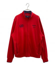 HACKETT（ハケット）の古着「ジップアップジャケット」｜レッド