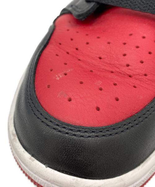 NIKE（ナイキ）NIKE (ナイキ) Air Jordan 1RETRO Low OG BLACK ブラック×レッド サイズ:US11.5の古着・服飾アイテム