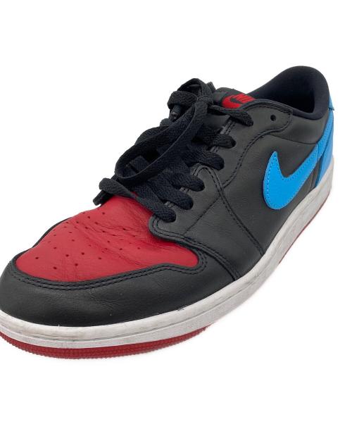 NIKE（ナイキ）NIKE (ナイキ) Air Jordan 1RETRO Low OG BLACK ブラック×レッド サイズ:US11.5の古着・服飾アイテム