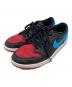 NIKE（ナイキ）の古着「Air Jordan 1RETRO Low OG BLACK」｜ブラック×レッド
