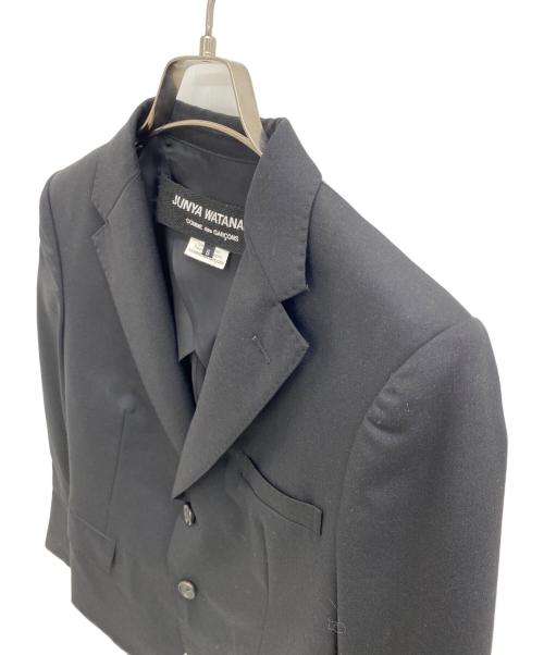 JUNYA WATANABE COMME des GARCONS（(ジュンヤワタナベ コムデギャルソン）JUNYA WATANABE COMME des GARCONS ((ジュンヤワタナベ コムデギャルソン）) テーラードジャケット ブラック サイズ:SIZE Sの古着・服飾アイテム