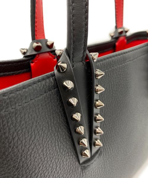 Christian Louboutin（クリスチャン・ルブタン）Christian Louboutin (クリスチャン・ルブタン) カバタミニ ブラック×レッドの古着・服飾アイテム