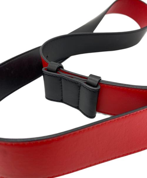 Christian Louboutin（クリスチャン・ルブタン）Christian Louboutin (クリスチャン・ルブタン) カバタミニ ブラック×レッドの古着・服飾アイテム