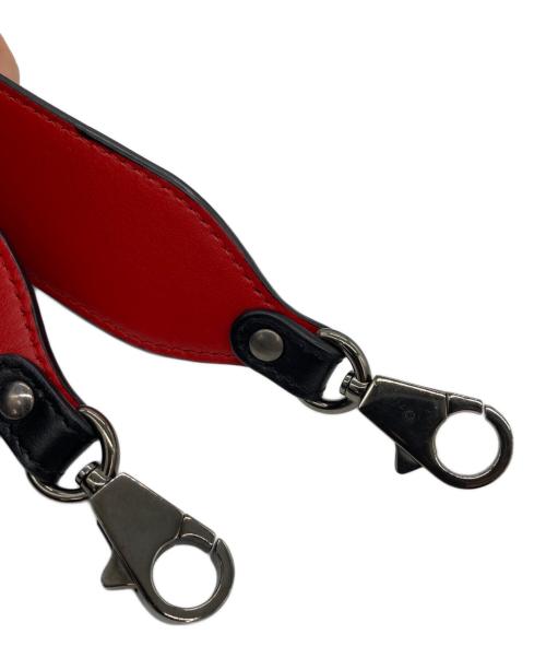 Christian Louboutin（クリスチャン・ルブタン）Christian Louboutin (クリスチャン・ルブタン) カバタミニ ブラック×レッドの古着・服飾アイテム