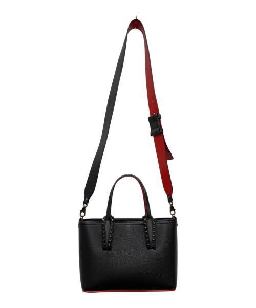 Christian Louboutin（クリスチャン・ルブタン）Christian Louboutin (クリスチャン・ルブタン) カバタミニ ブラック×レッドの古着・服飾アイテム