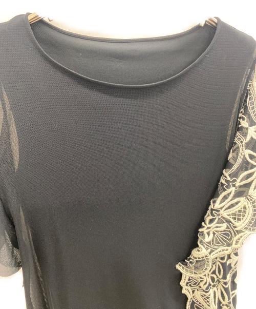 VIVIENNE TAM（ヴィヴィアンタム）VIVIENNE TAM (ヴィヴィアンタム) レースワンピース ブラック サイズ:1の古着・服飾アイテム