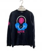 UNDERCOVERアンダーカバー）の古着「ロングスリーブカットソー」｜ブラック