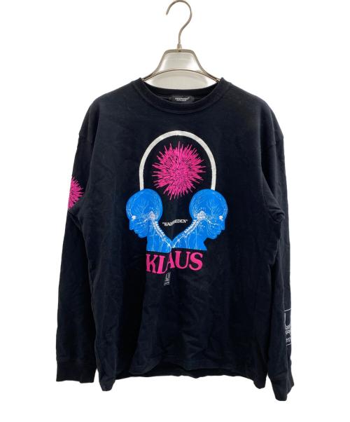 UNDERCOVER（アンダーカバー）UNDERCOVER (アンダーカバー) ロングスリーブカットソー ブラック サイズ:2の古着・服飾アイテム