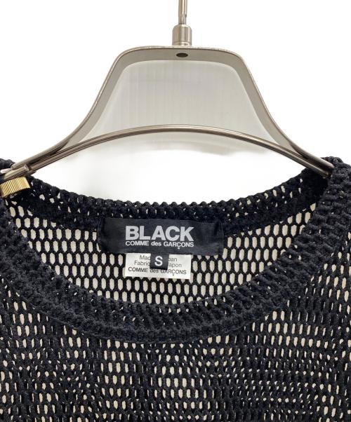 BLACK COMME des GARCONS（ブラックコムデギャルソン）BLACK COMME des GARCONS (ブラックコムデギャルソン) 半袖カットソー ブラック サイズ:Sの古着・服飾アイテム