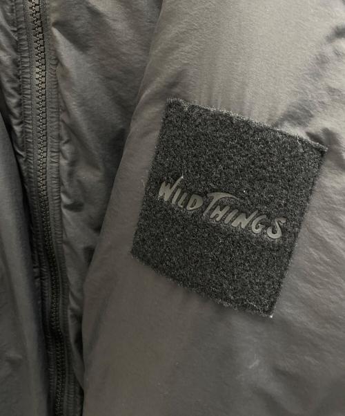 WILD THINGS（ワイルドシングス）WILD THINGS (ワイルドシングス) 中綿ジャケット ブラック サイズ:SIZE Mの古着・服飾アイテム