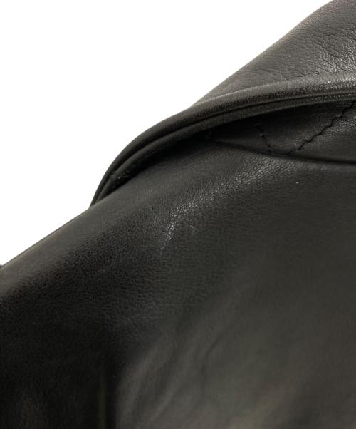 HARLEY-DAVIDSON（ハーレーダビッドソン）HARLEY-DAVIDSON (ハーレーダビッドソン) ダブルライダースジャケット ブラック サイズ:SIZE 38Rの古着・服飾アイテム