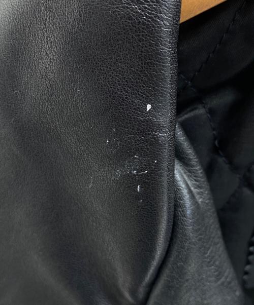 HARLEY-DAVIDSON（ハーレーダビッドソン）HARLEY-DAVIDSON (ハーレーダビッドソン) ダブルライダースジャケット ブラック サイズ:SIZE 38Rの古着・服飾アイテム