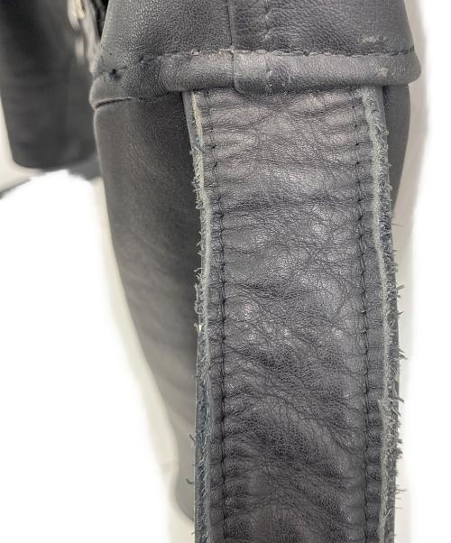 HARLEY-DAVIDSON（ハーレーダビッドソン）HARLEY-DAVIDSON (ハーレーダビッドソン) ダブルライダースジャケット ブラック サイズ:SIZE 38Rの古着・服飾アイテム