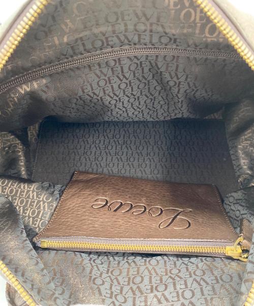 LOEWE（ロエベ）LOEWE (ロエベ) 2WAYボストンバッグ ブラウンの古着・服飾アイテム