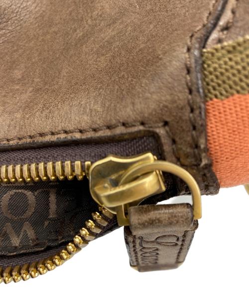 LOEWE（ロエベ）LOEWE (ロエベ) 2WAYボストンバッグ ブラウンの古着・服飾アイテム