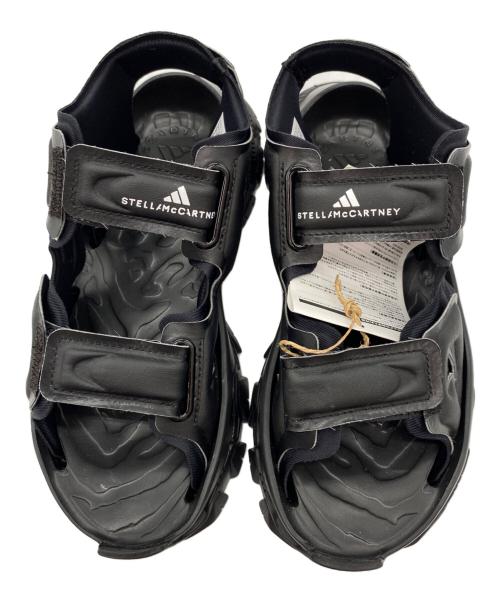 adidas by stella McCartney（アディダス バイ ステラマッカートニー）adidas by stella McCartney (アディダス バイ ステラマッカートニー) サンダル ブラック サイズ:22.5の古着・服飾アイテム