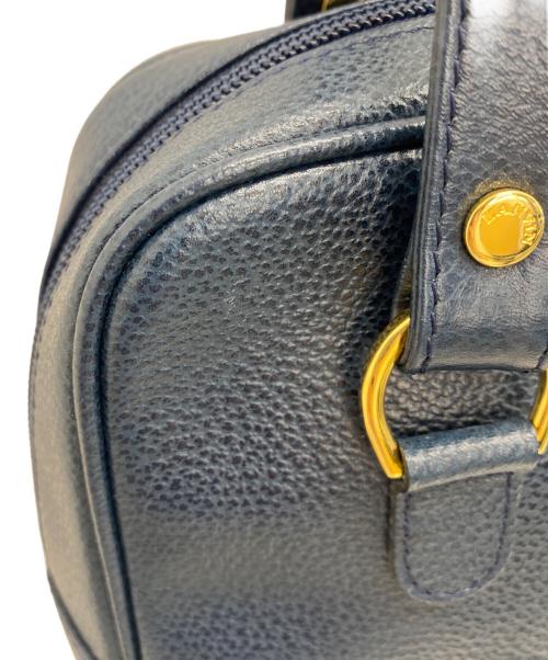 LANVIN（ランバン）LANVIN (ライバン) ショルダーバッグ ネイビーの古着・服飾アイテム