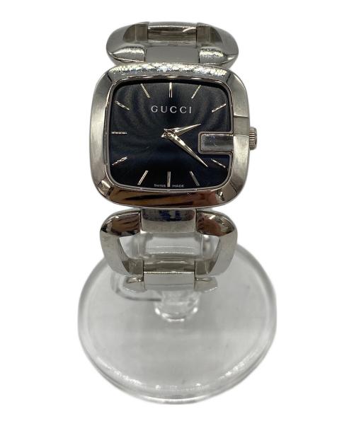 GUCCI（グッチ）GUCCI (グッチ) リストウォッチ ブラックの古着・服飾アイテム