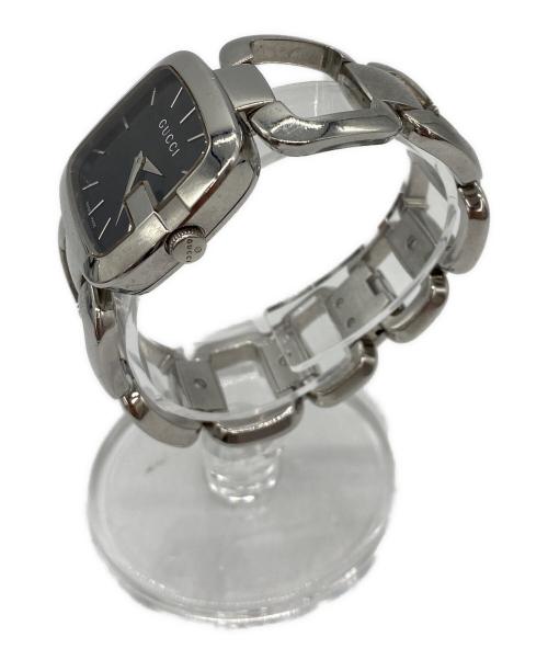 GUCCI（グッチ）GUCCI (グッチ) リストウォッチ ブラックの古着・服飾アイテム