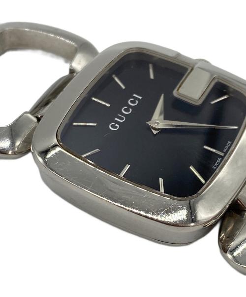 GUCCI（グッチ）GUCCI (グッチ) リストウォッチ ブラックの古着・服飾アイテム