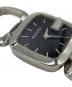 中古・古着 GUCCI (グッチ) リストウォッチ ブラック：15000円