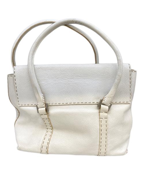 FALORNI（ファロルニ）FALORNI (ファロルニ) トートバッグ ホワイトの古着・服飾アイテム