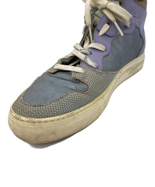 BALENCIAGA（バレンシアガ）BALENCIAGA (バレンシアガ) ハイカットスニーカー ブルー×パープル サイズ:SIZE40の古着・服飾アイテム