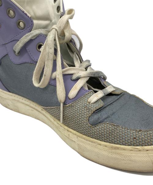 BALENCIAGA（バレンシアガ）BALENCIAGA (バレンシアガ) ハイカットスニーカー ブルー×パープル サイズ:SIZE40の古着・服飾アイテム