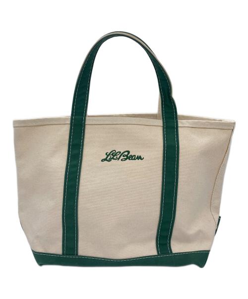 L.L.Bean（エルエルビーン）L.L.Bean (エルエルビーン) ボート・アンド・トート ベージュ×グリーンの古着・服飾アイテム